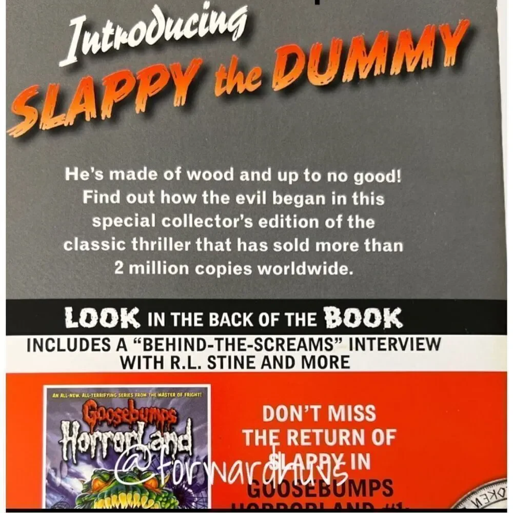 Goosebumps | R.L. Stine | Night of the Living Dummy | 2008